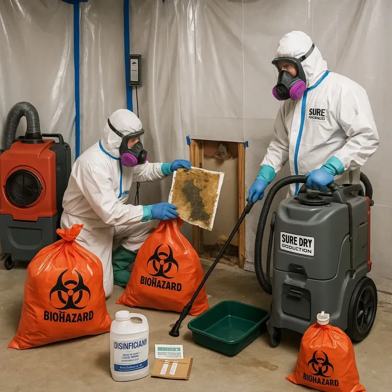 Contaminated Water Handling Protocols process in El Campo, TX