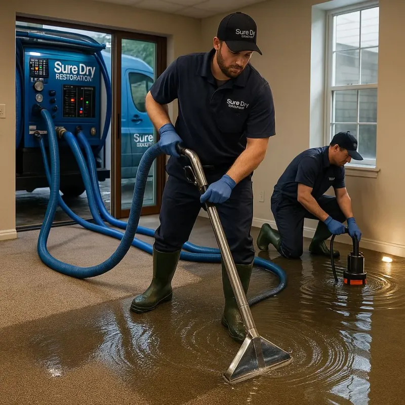 Water Extraction and Removal process in El Campo, TX